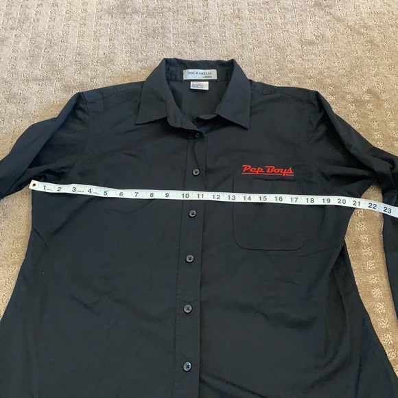 PEP BOYS Doc & Amelia Cintas Medium Work Shirt RARE FIND - Picture 7 of 9